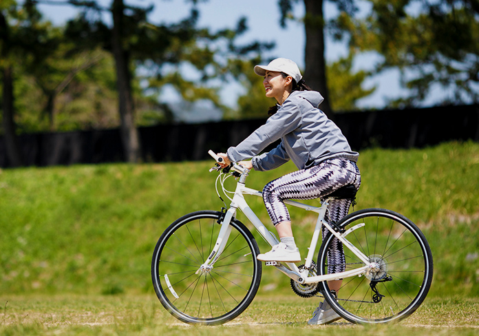 画像:10:00サイクリング